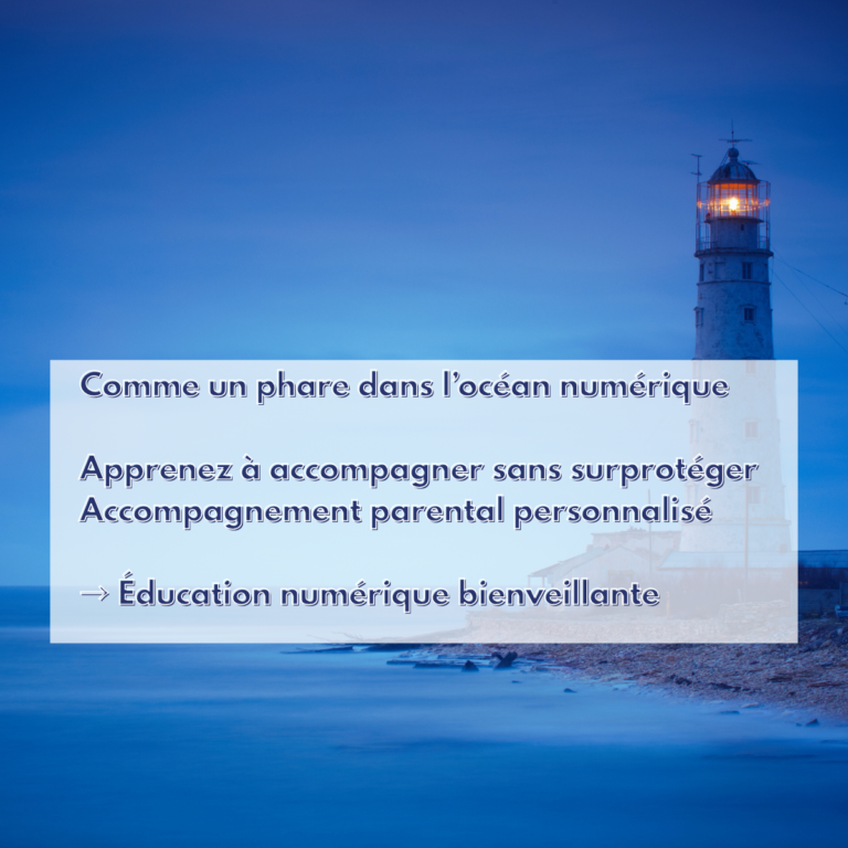 Mieux guider son enfant en ligne: la métaphore du phare